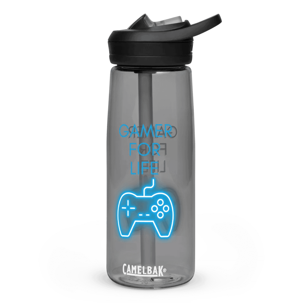 Gamer (Blue) Sports Bottle product image (1)