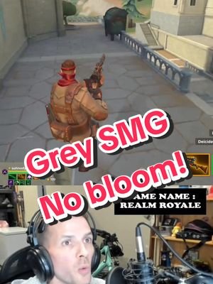 Grey SMG is OP! #funny #foryoupage #live #fyp #gamingontiktok #notfortnite #realmroyale #new #royale #fypシ #game #gaming #gamer #funny #gamer 