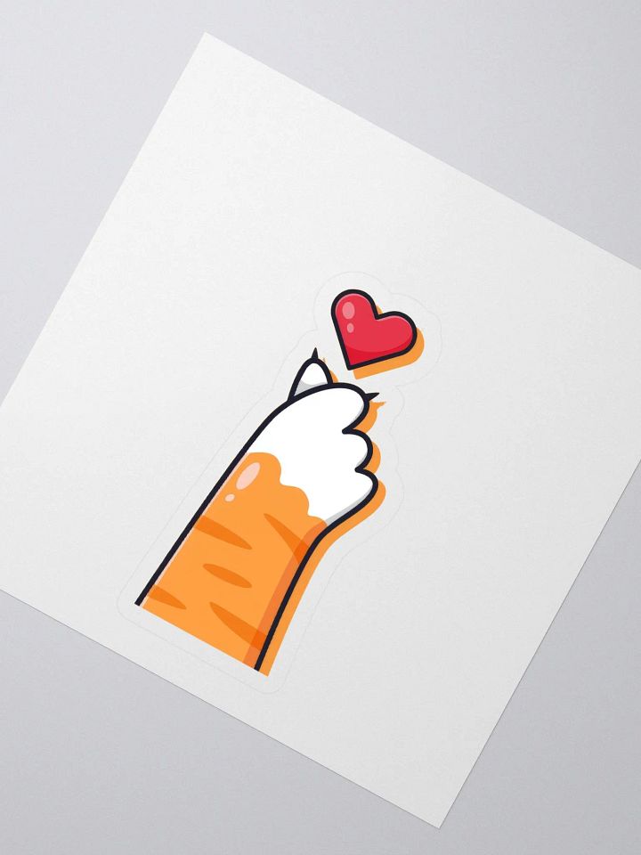 Paw Love Sticker product image (2)