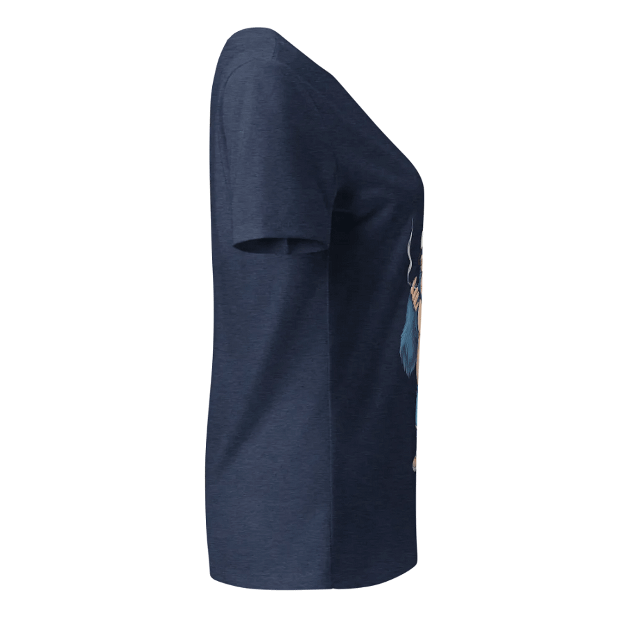 Bella+Canvas Women's Relaxed V-Neck T-Shirt - Blue Gorilla product image (19)