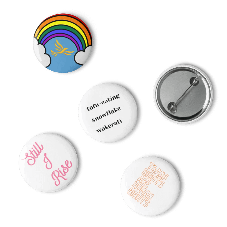 Feminist & LGBT+ Pin Badge set product image (6)