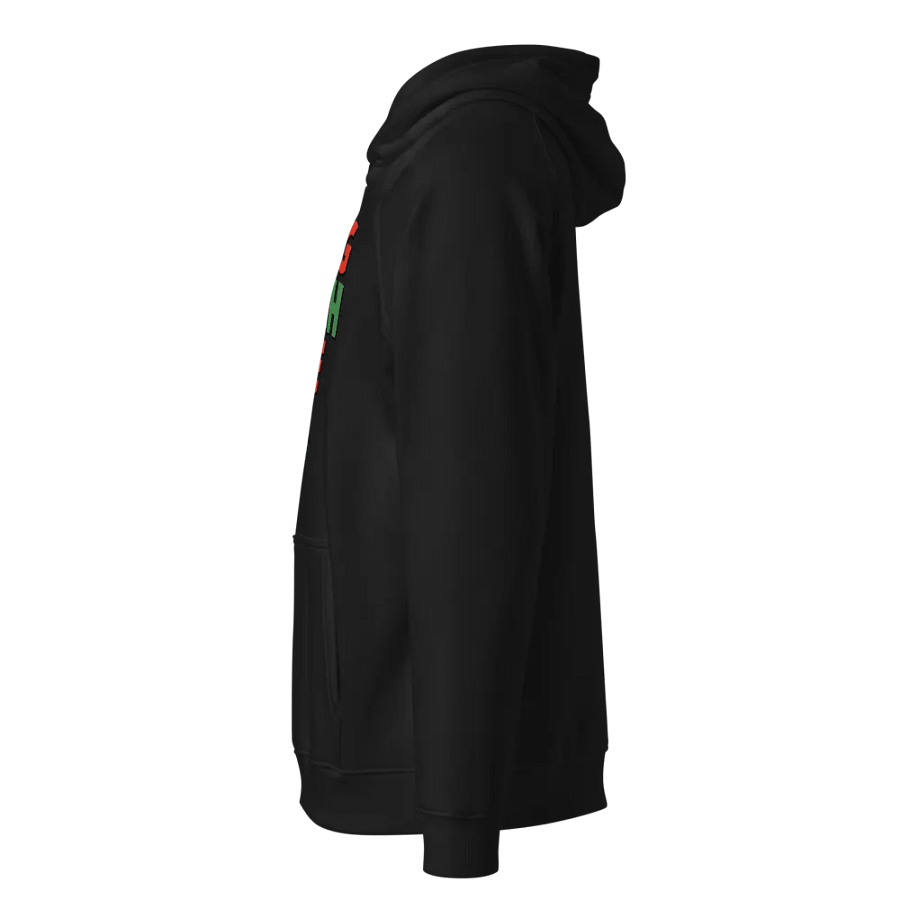 Resting Grinch Face Eco Raglan Hoodie product image (2)
