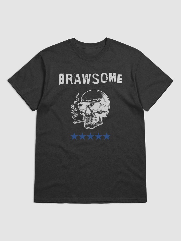 Brawsome ( Awsome ) Skull Heavyweight Tee product image (1)