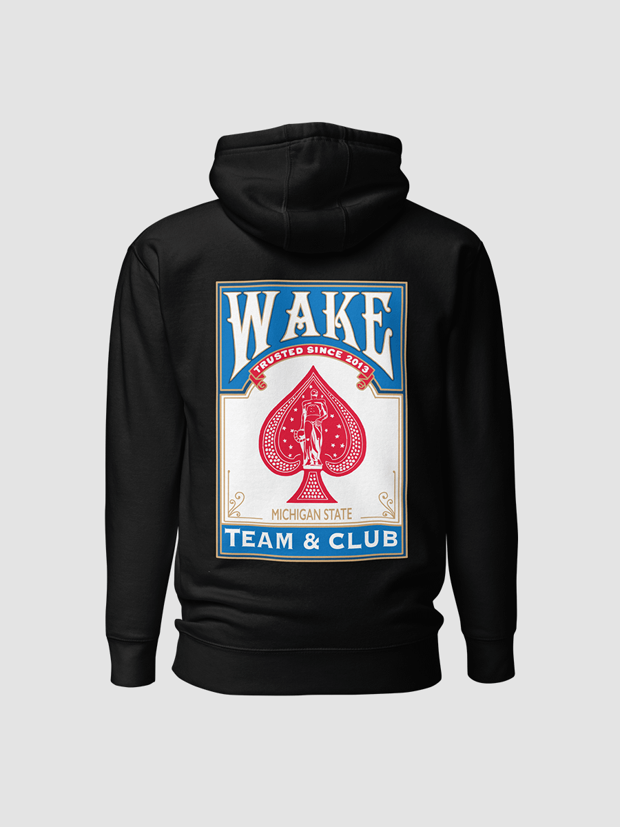 MSU Wake Card Hoodie (Blue) product image (2)