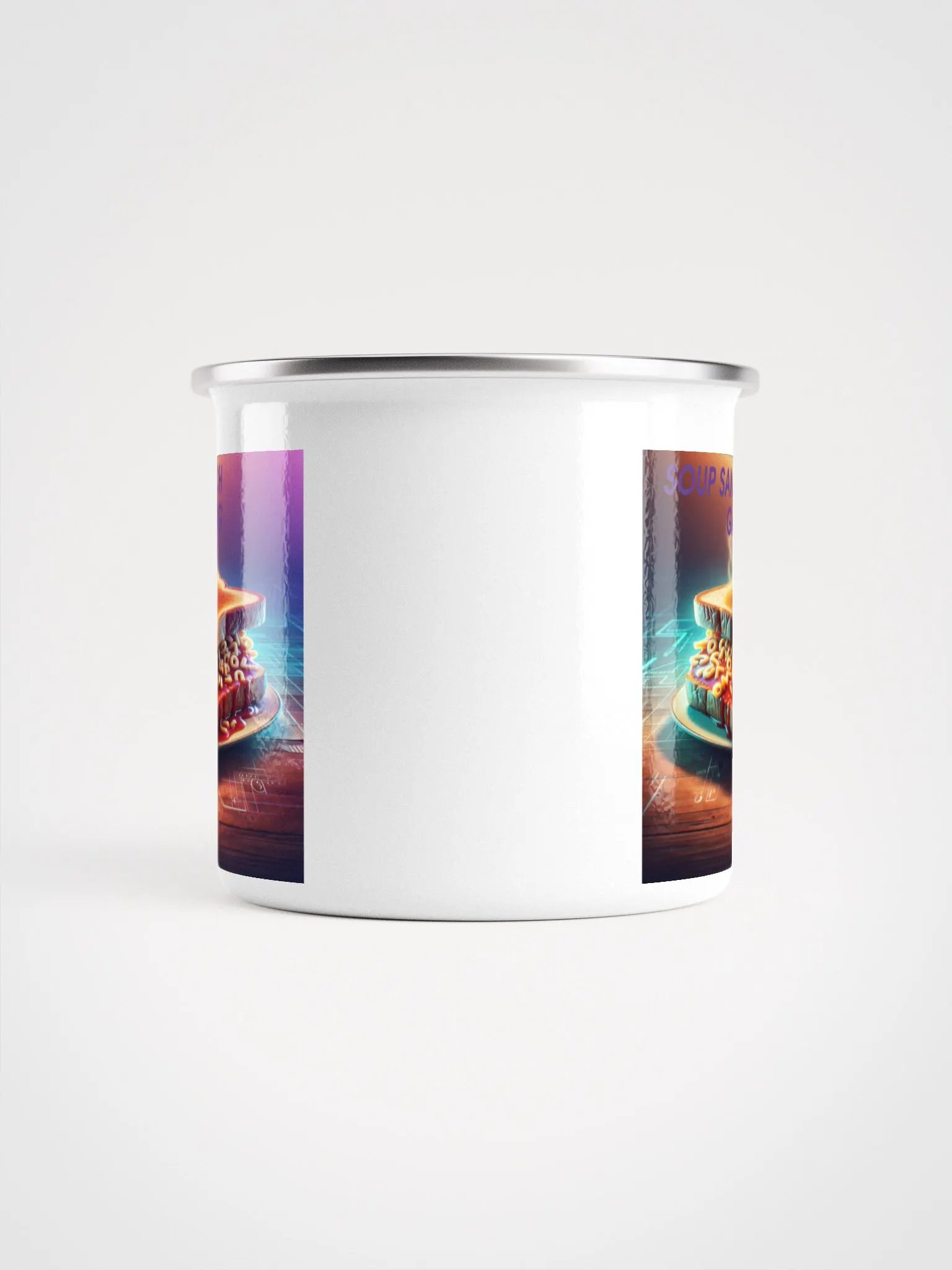 SoupSandwich Enamel Mug product image (2)