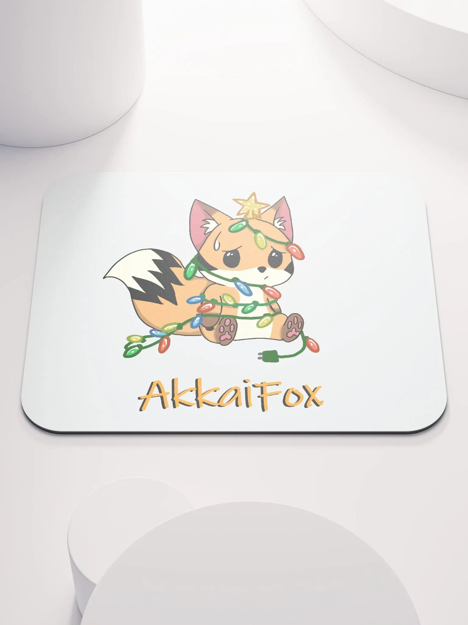 Fox Lights Mouse Pad product image (1)