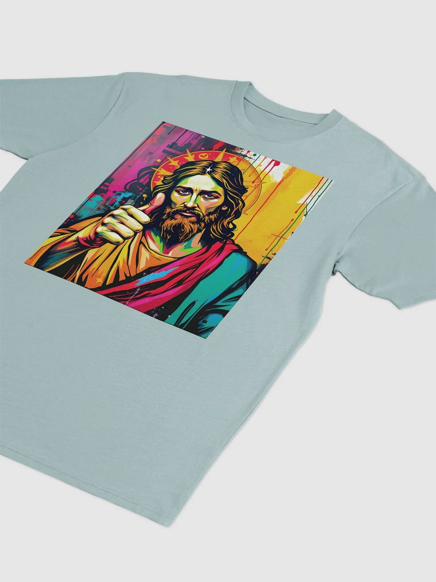 Jesus says it's ok to smoke grass but crack is whack! Supersoft garment dyed tee product image (3)