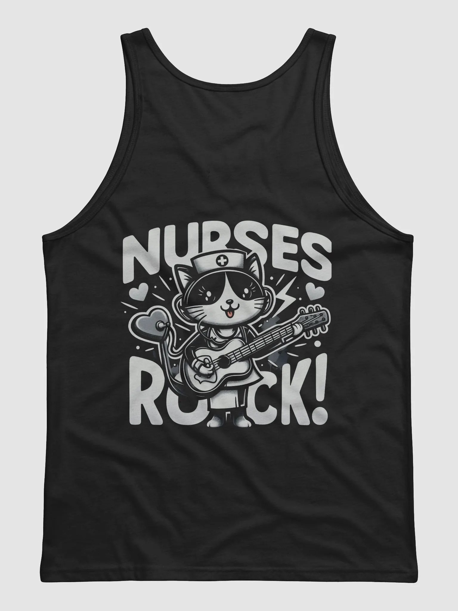 Rockin' Nurse Cat Tank product image (13)