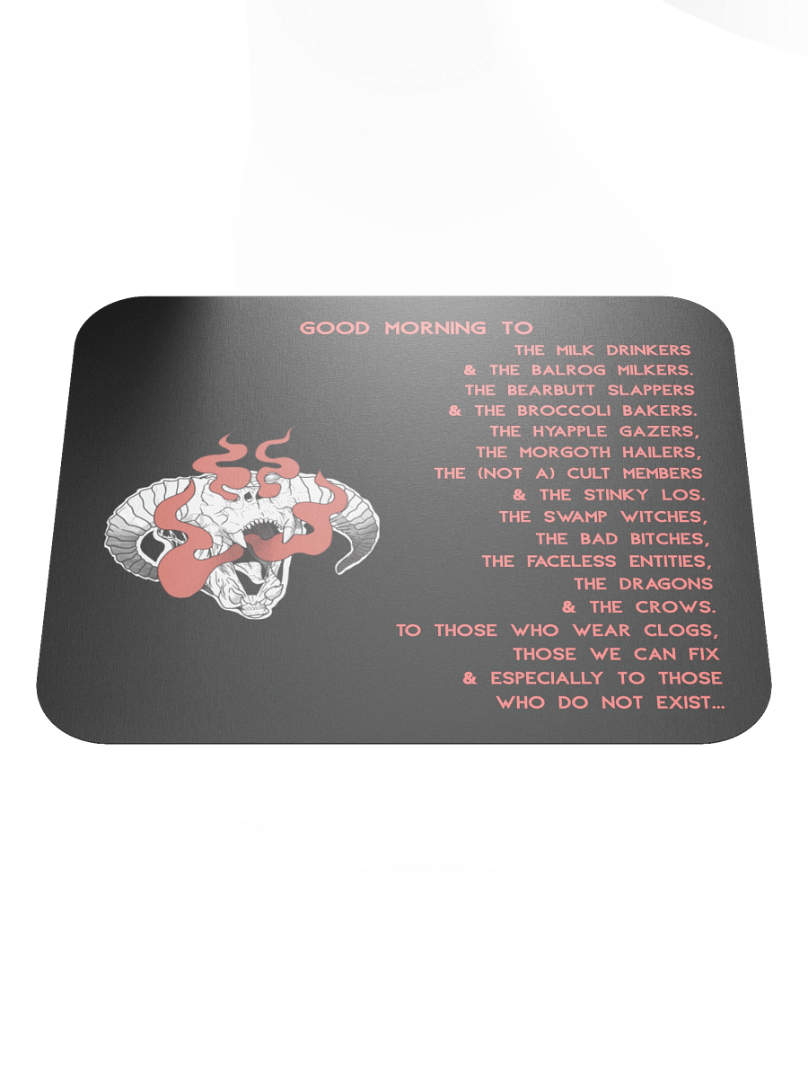 Cult Mousepad - Good Morning product image (1)