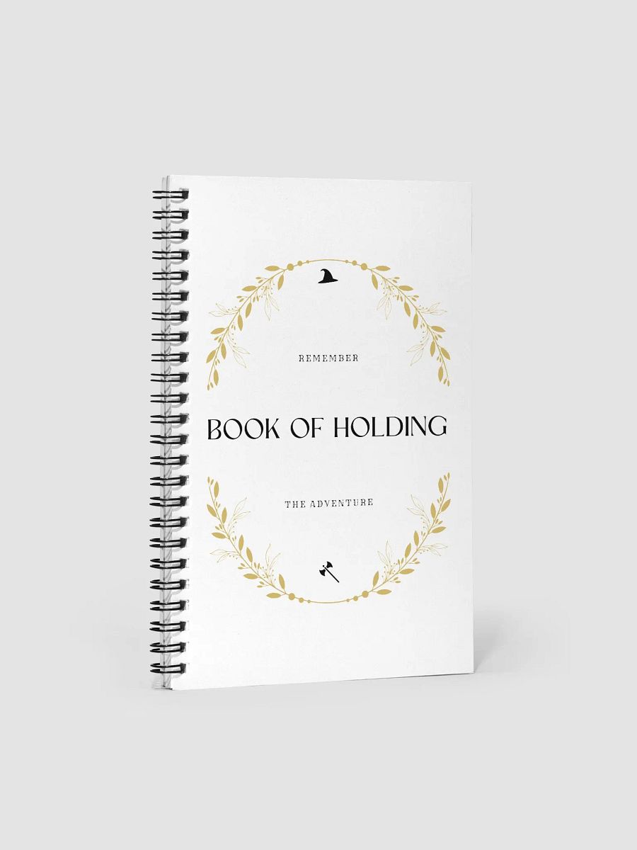 Book of Holding D&D Spiral Notebook product image (1)