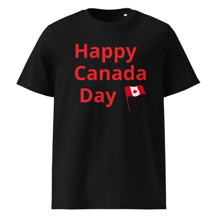 Happy Canada Day Celebration Organic Tee product image (1)