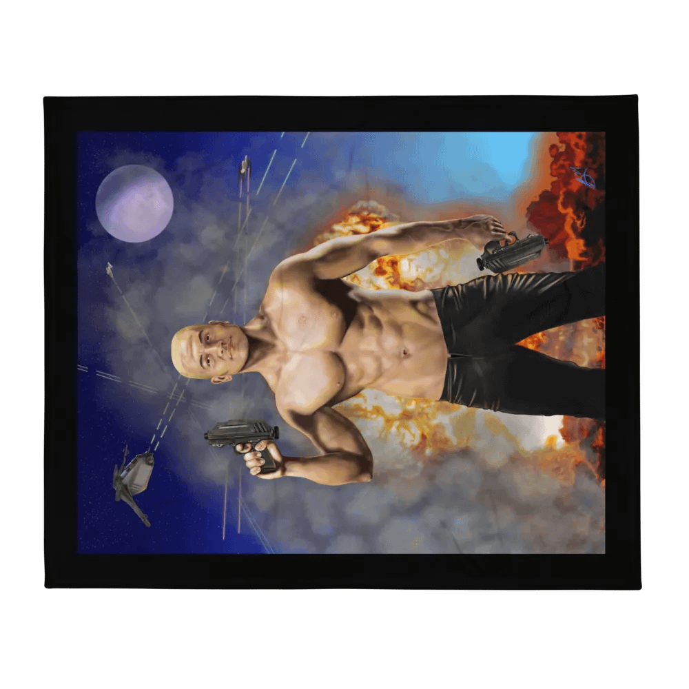 Sexy Rex Throw Blanket product image (1)