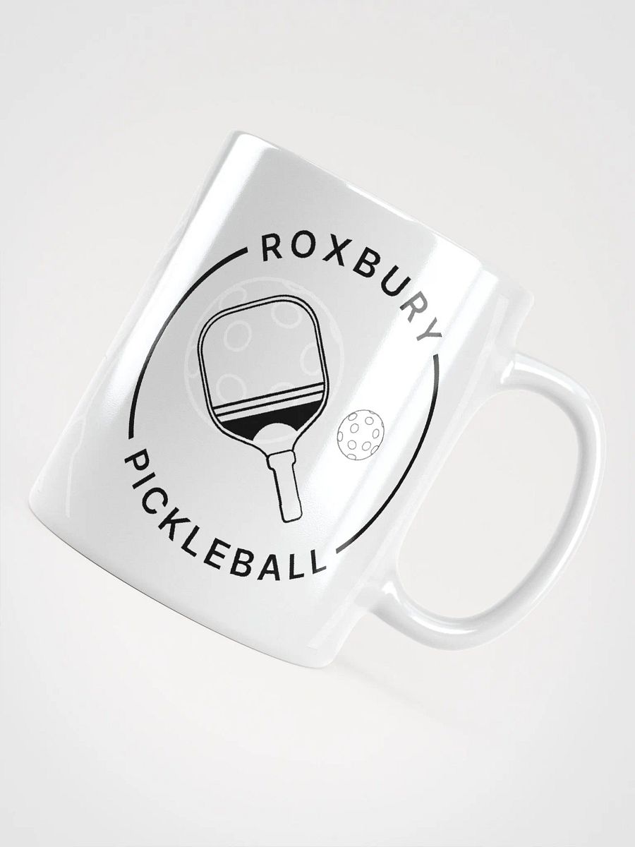 White Roxbury Pickleball Logo Mug product image (7)