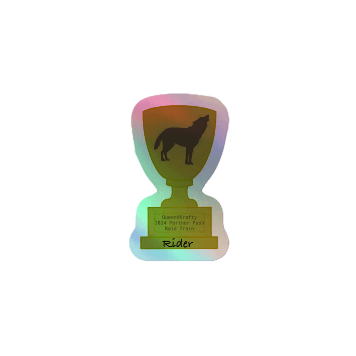 Train Rider Trophy Sticker product image (1)