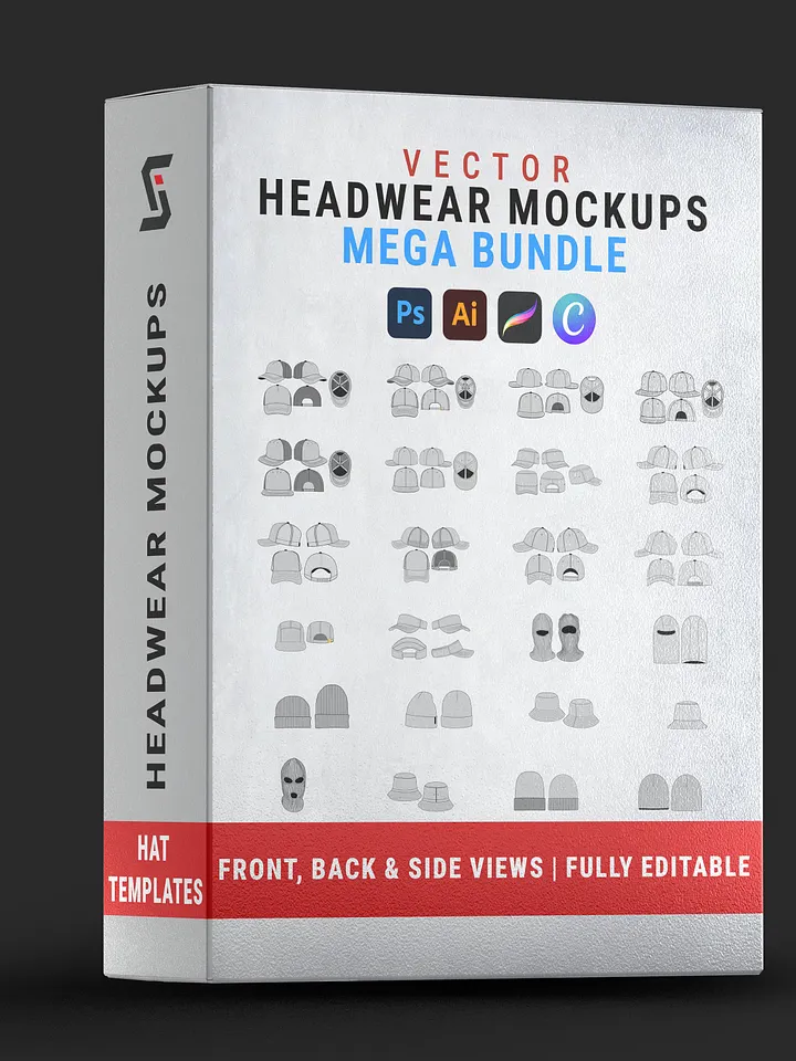 Headwear Mockups Mega Bundle product image (1)