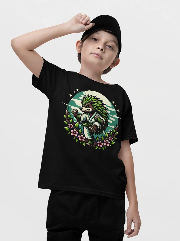 Karate Hedgehog Kids T-Shirt product image (2)