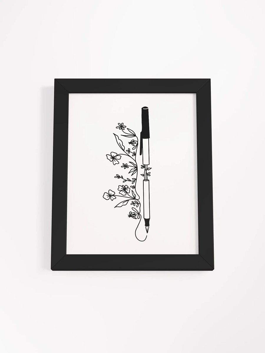 Free Writing Framed Art Print product image (1)