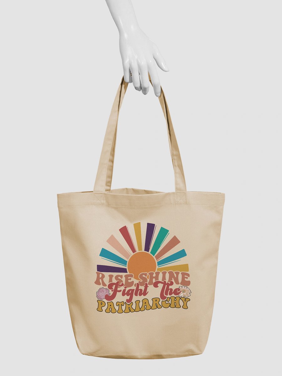Rise, Shine, Fight the Patriarchy Tote Bag product image (3)