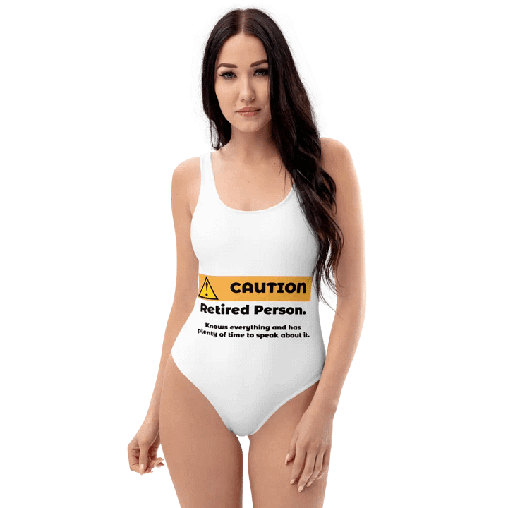 Caution Retired Person product image (1)