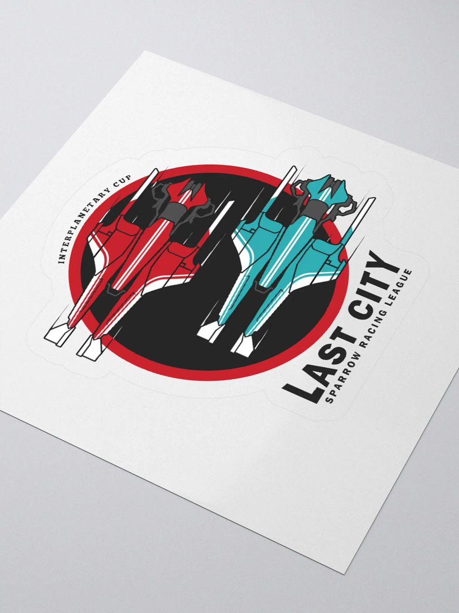 Retro Sparrow Racing League Sticker product image (6)