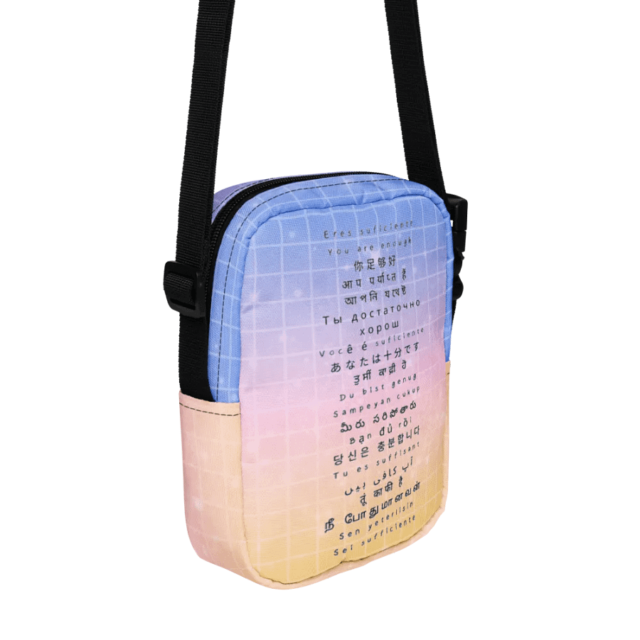 You are Enough 20 languages Imaginary Story Cross Body Bag product image (3)