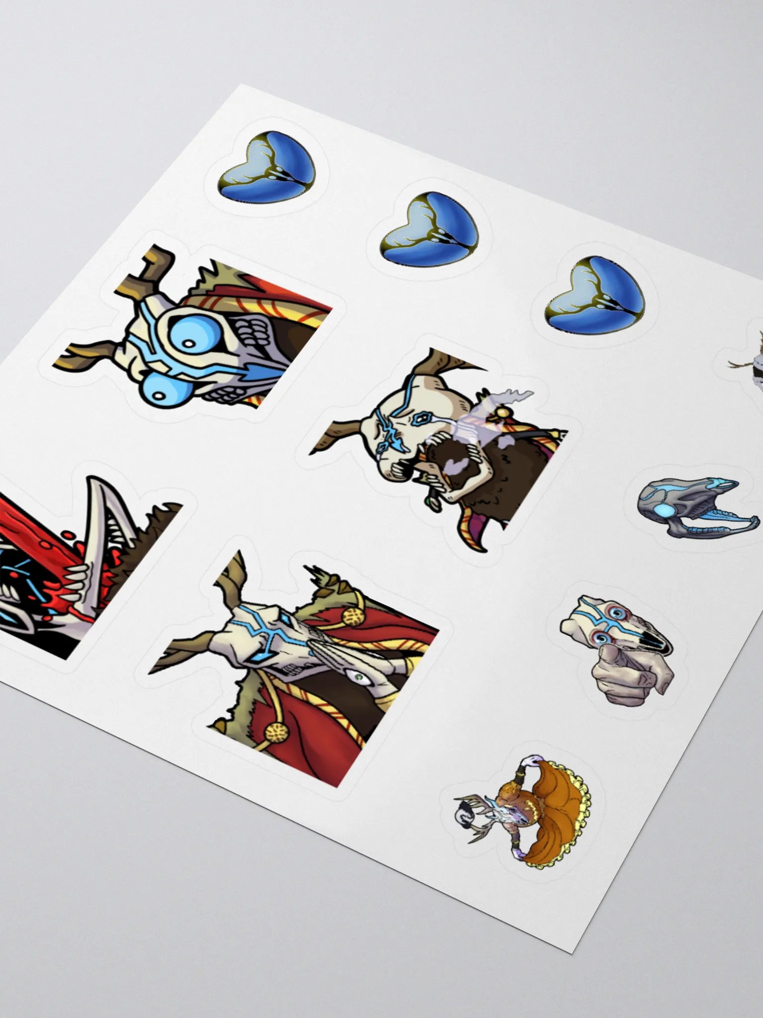 Channel Emotes Pack 1 Kiss Cut Stickers product image (3)
