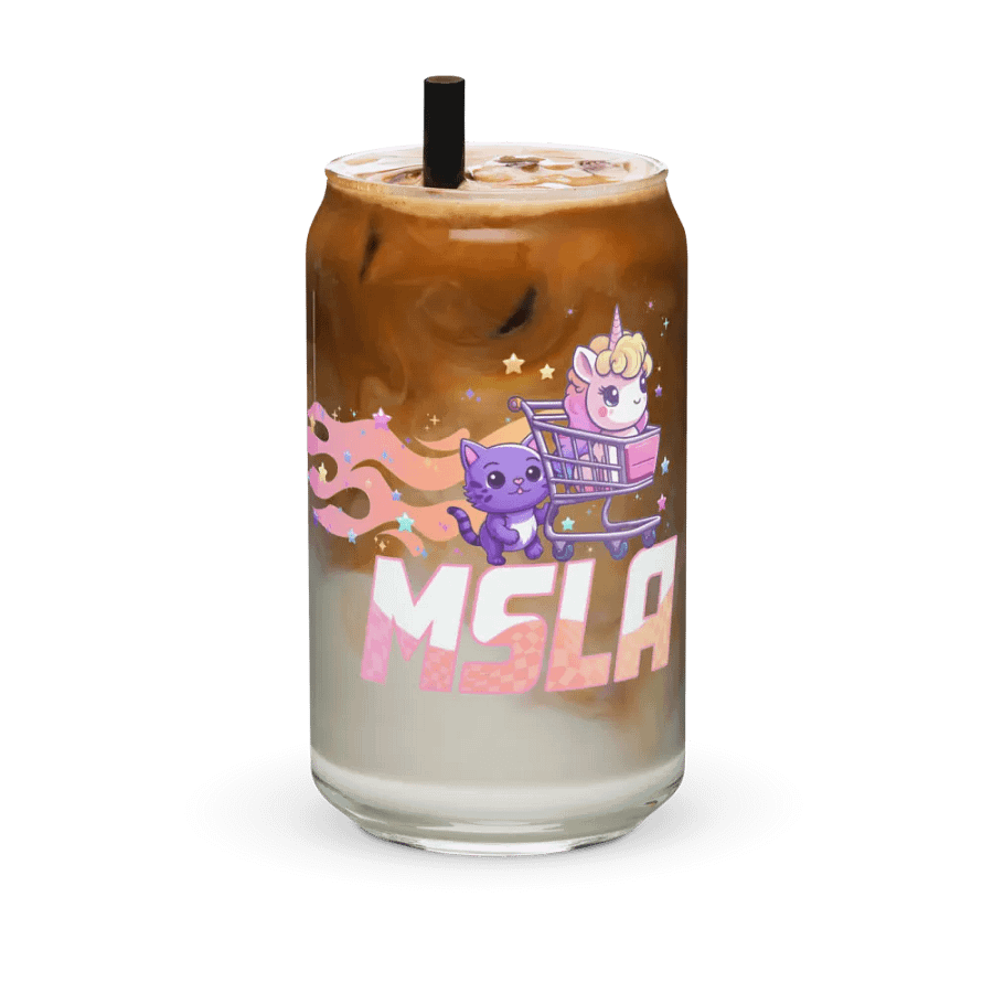 MSLA Sparkles Amigos - Can Shaped Glass product image (4)