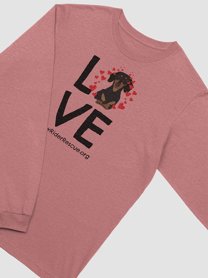 Dachshund Love - Valentine Long Sleeve Soft T product image (13)