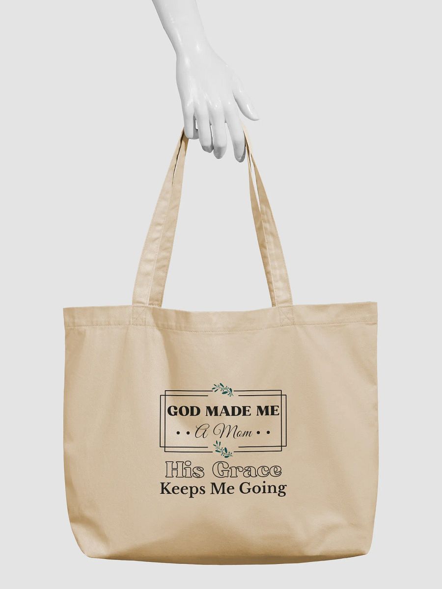 God Made Me A Mom, Eco Tote Bag product image (4)