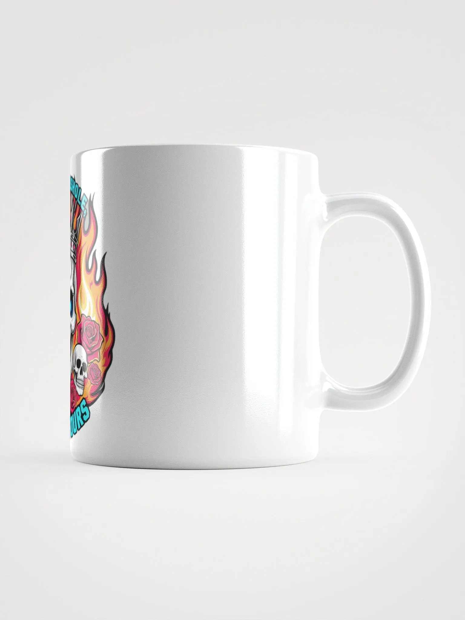Flaming Skull Crown Mug product image (1)