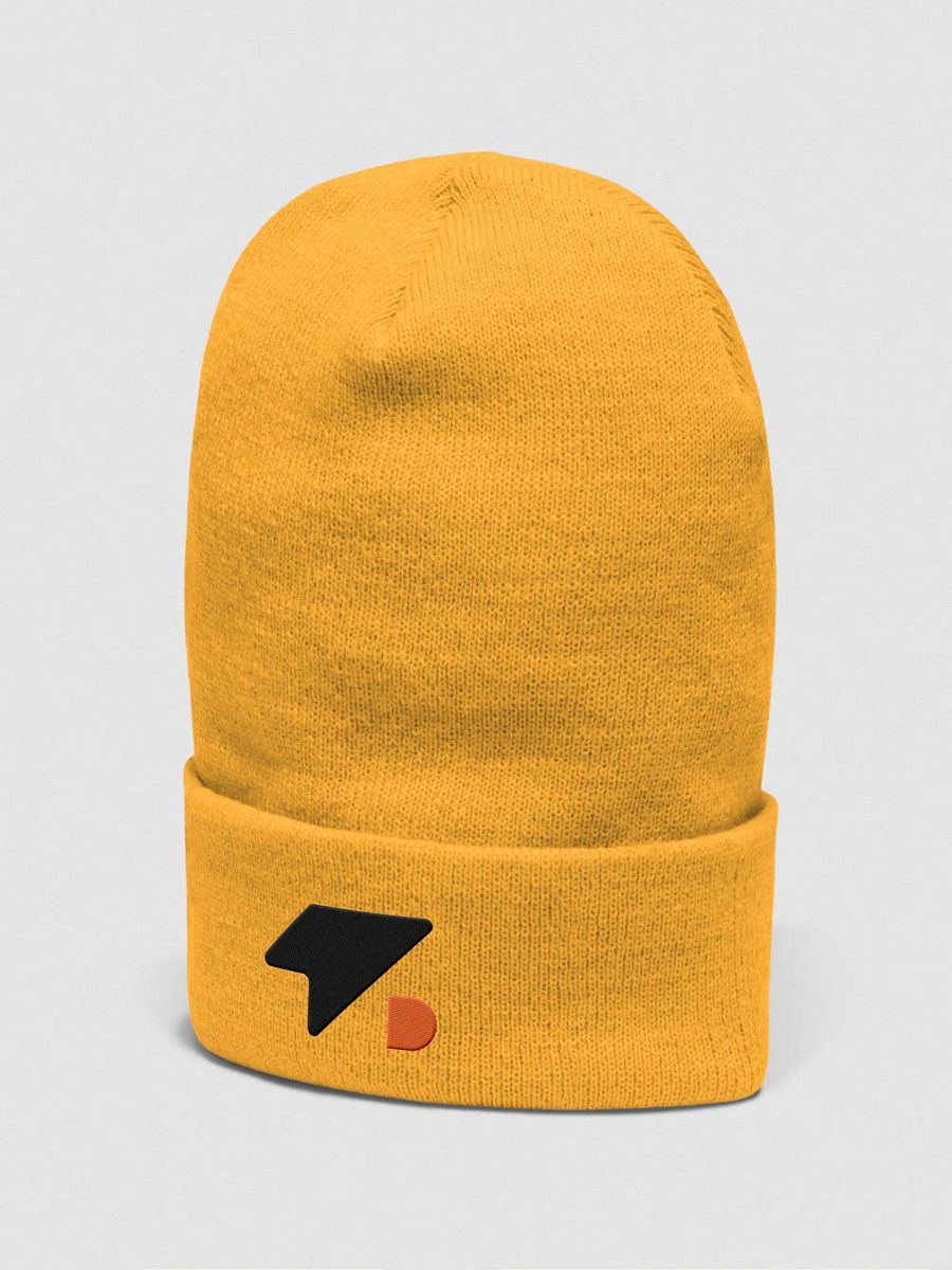 First Edition: Beanie with Black & Orange Logo product image (4)