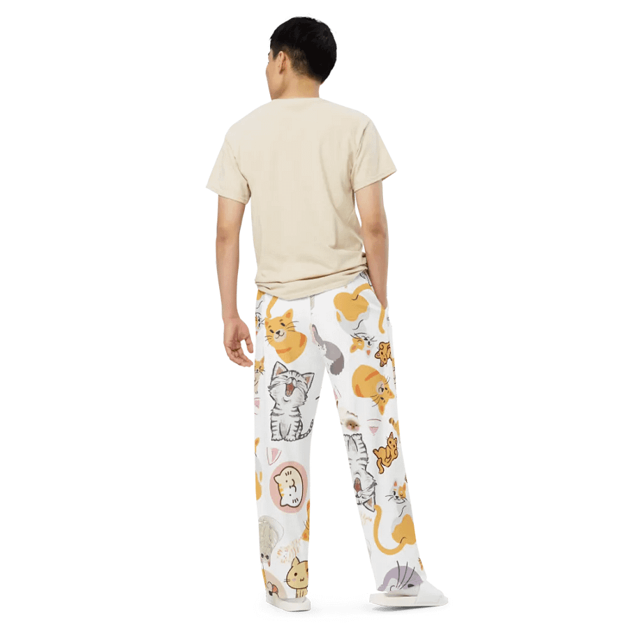 Funny laughing cute cats pattern product image (10)