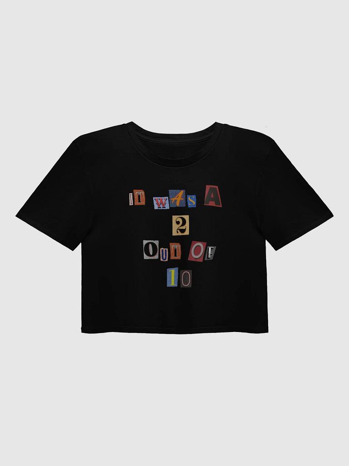Wouldn't Recommend Cropped T-Shirt product image (1)