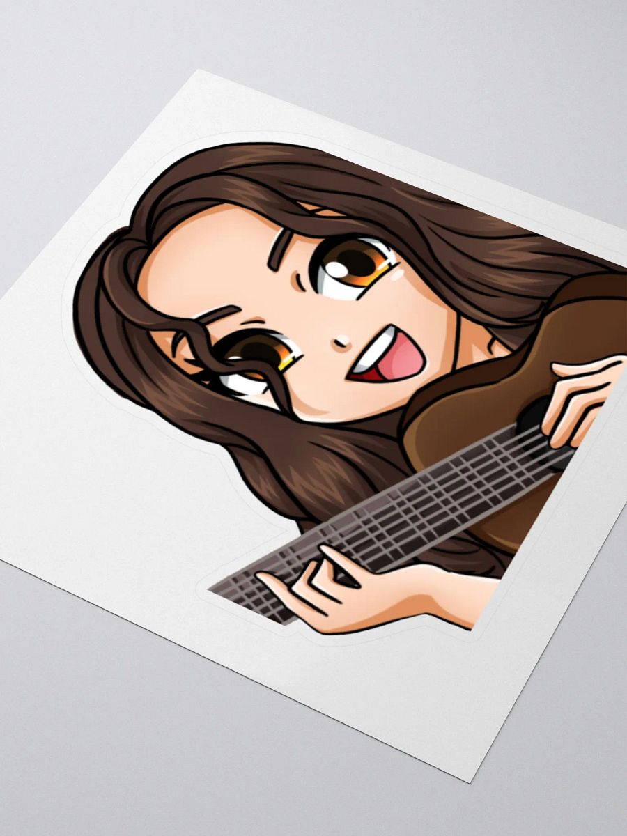 Chloe Guitar Emote Sticker product image (3)