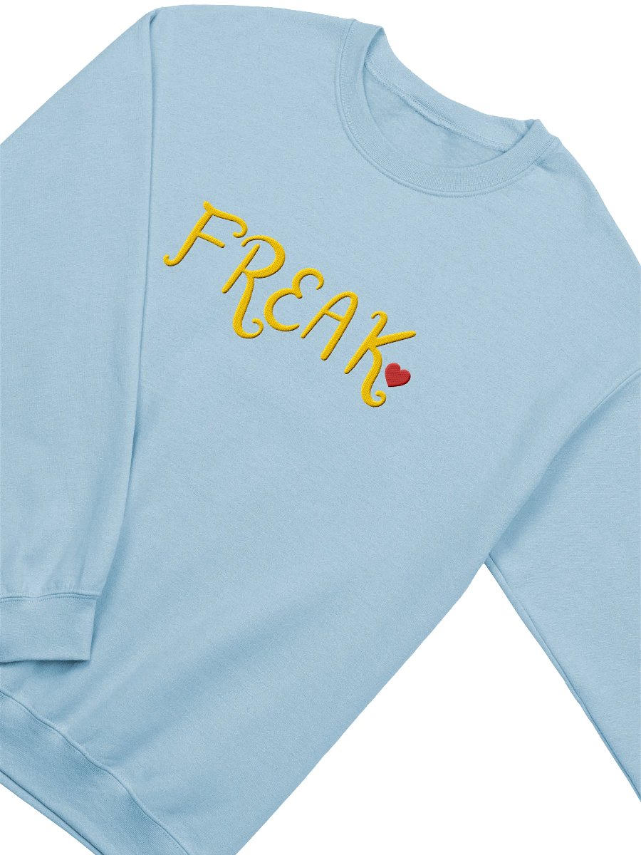 Embroidered Freak Crewneck *(GOLD)* product image (2)