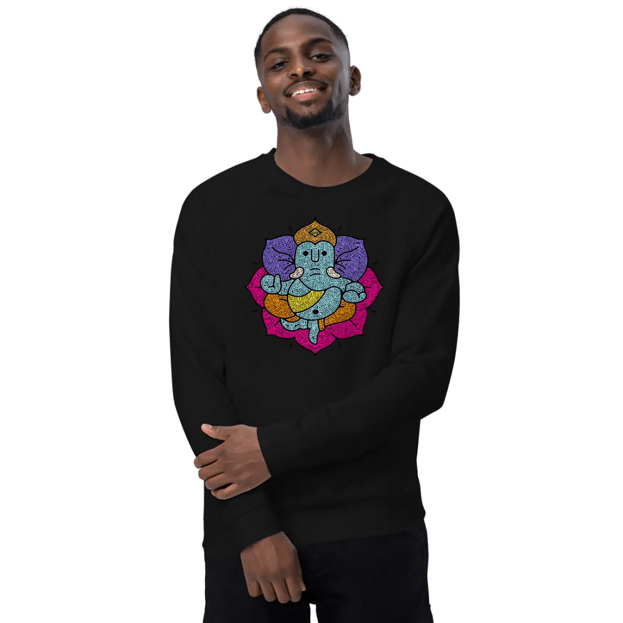 Ganesha Mosaic Unisex Sweatshirt product image (2)