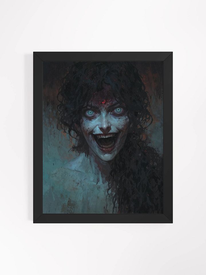 Screaming Azure Framed Print product image (5)