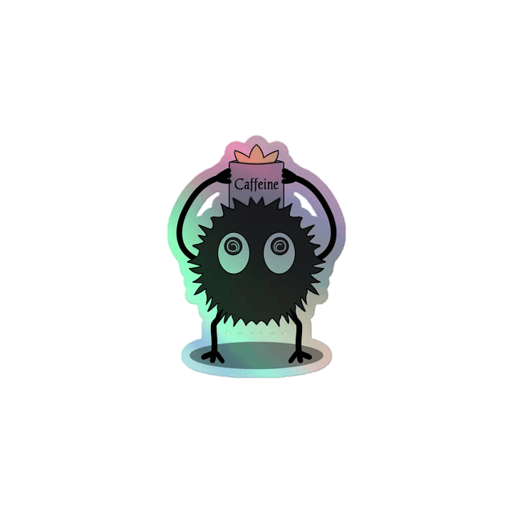 Caffeine Addicted Sootball | Stickers product image (1)