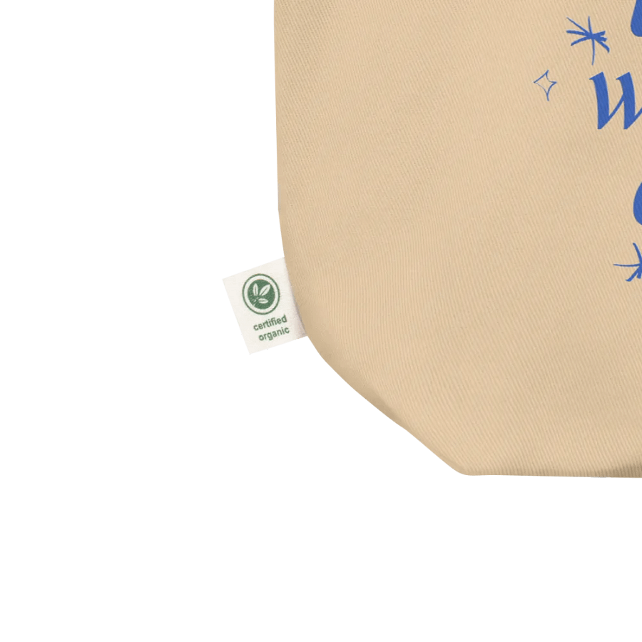 Future Tote Bag - Cream & Blue product image (4)