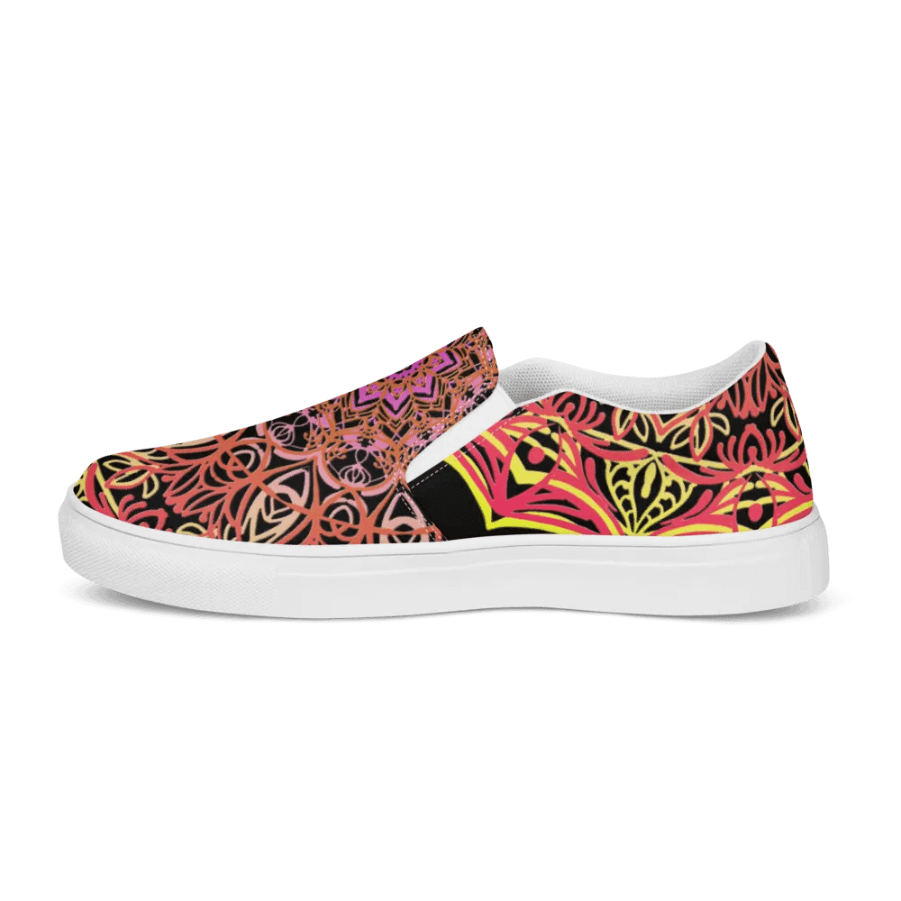 Radiant Mandala Slip-On Shoes product image (12)