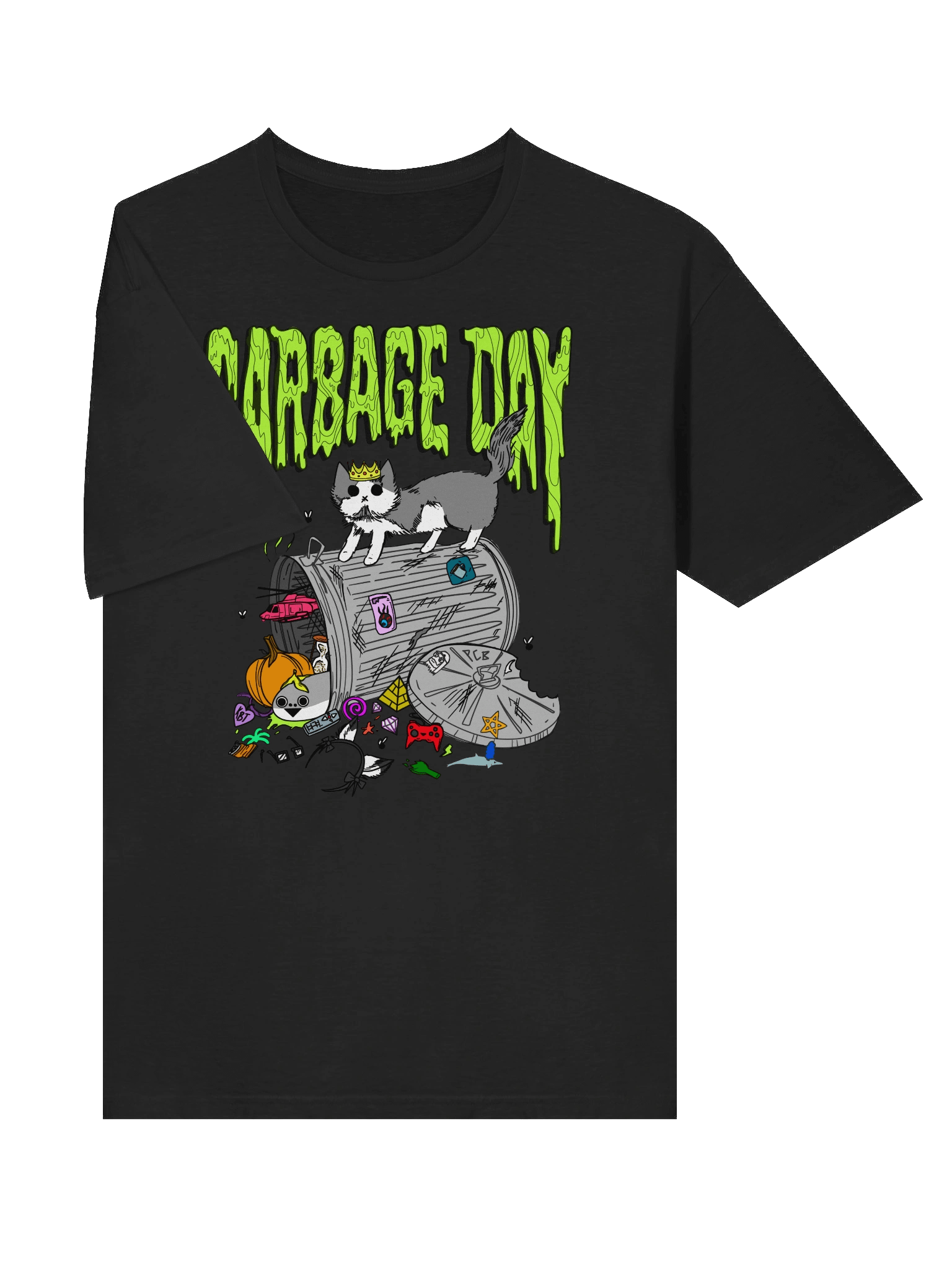 garbage day printed shirt product image (5)