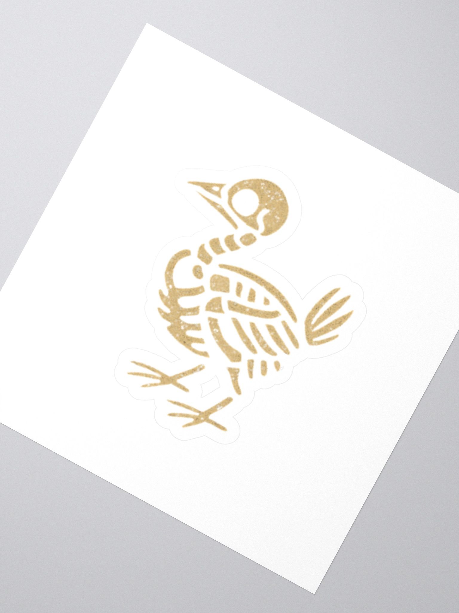 Skeleton Chick Sticker product image (2)