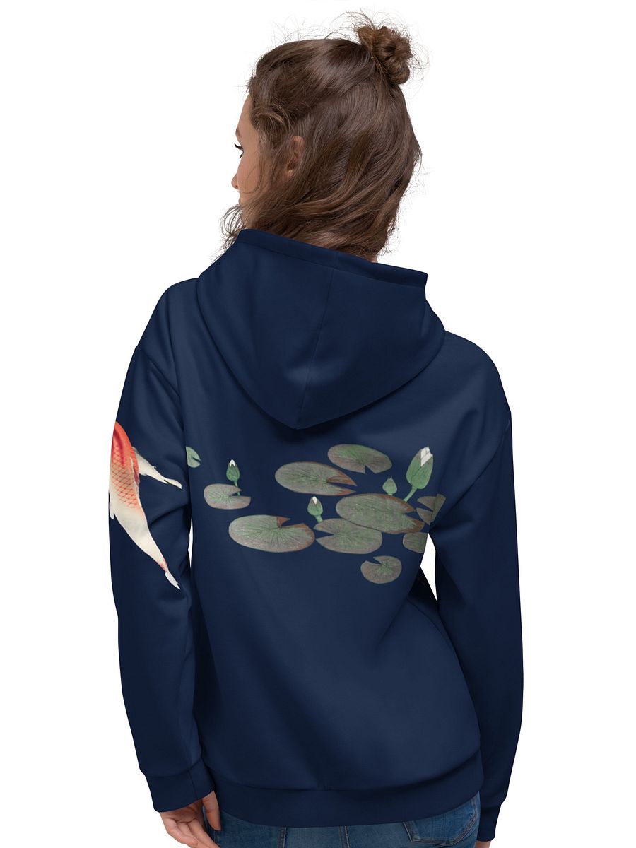 Common and Golden Carp All-Over Print Recycled Unisex Hoodie product image (7)