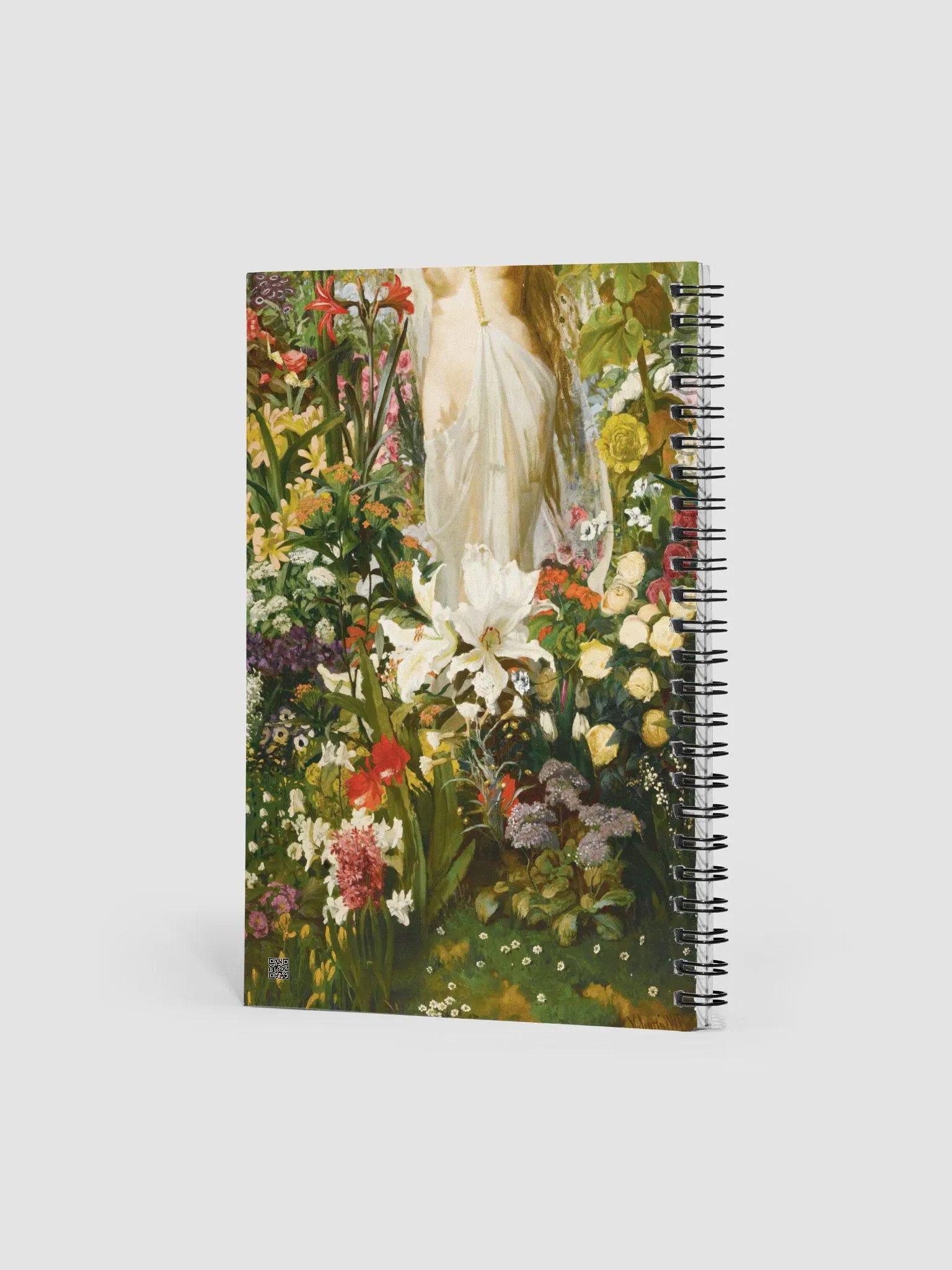 ''Flora'' by Valentine Bromley Spiral Notebook product image (3)
