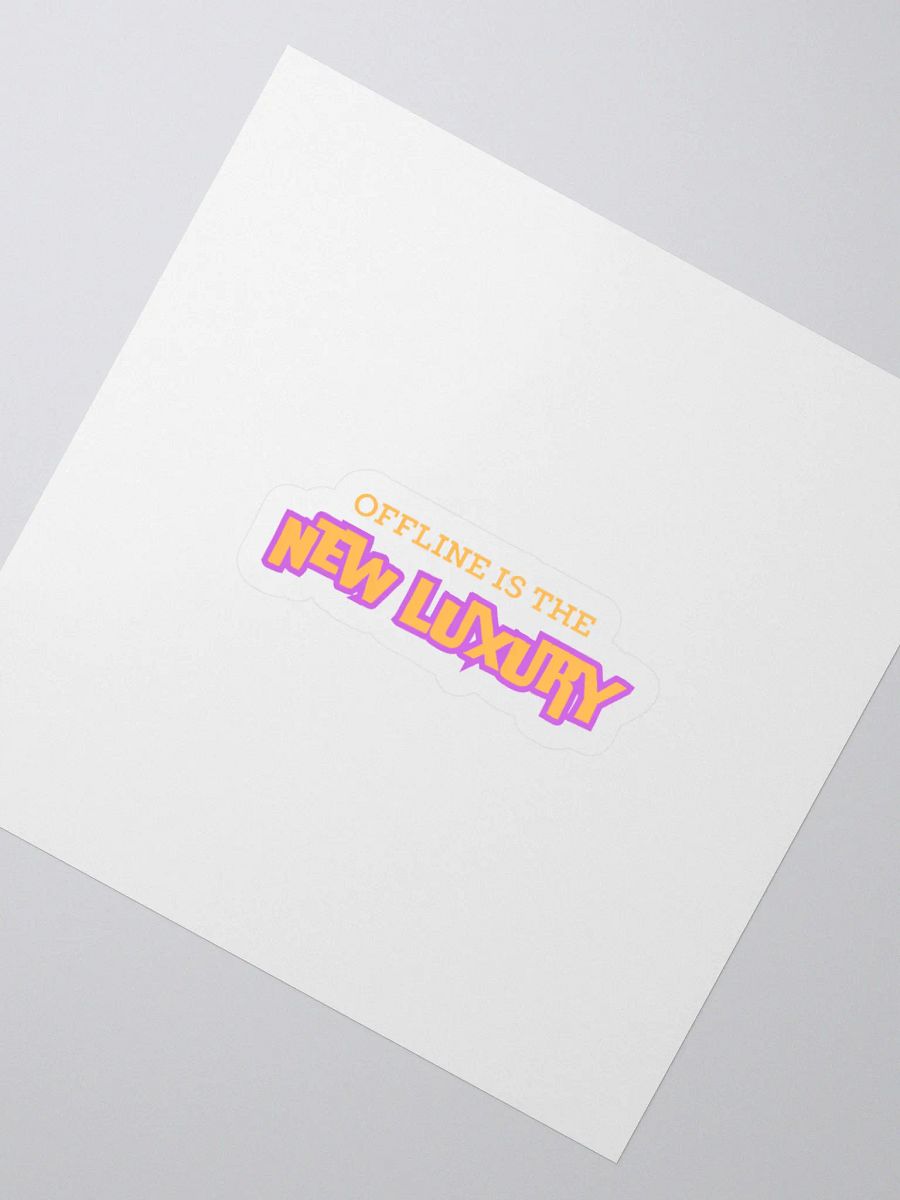 Offline Luxury Kiss Cut Stickers product image (2)