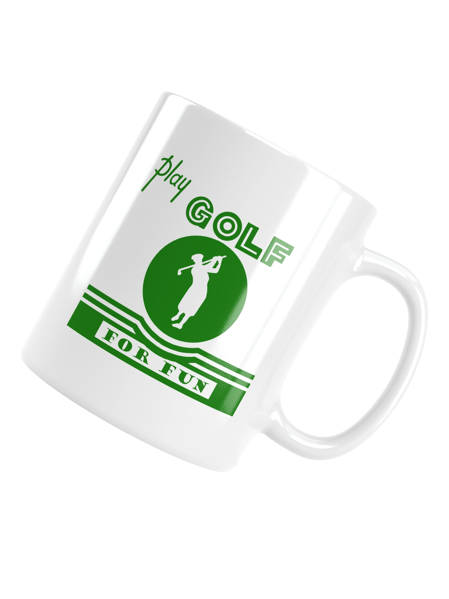 'Golf for Fun' White Mug product image (5)