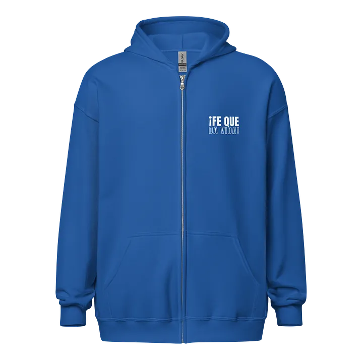 Sudadera Unisex con Capucha y Cremallera | Jesús es Rey product image (2)