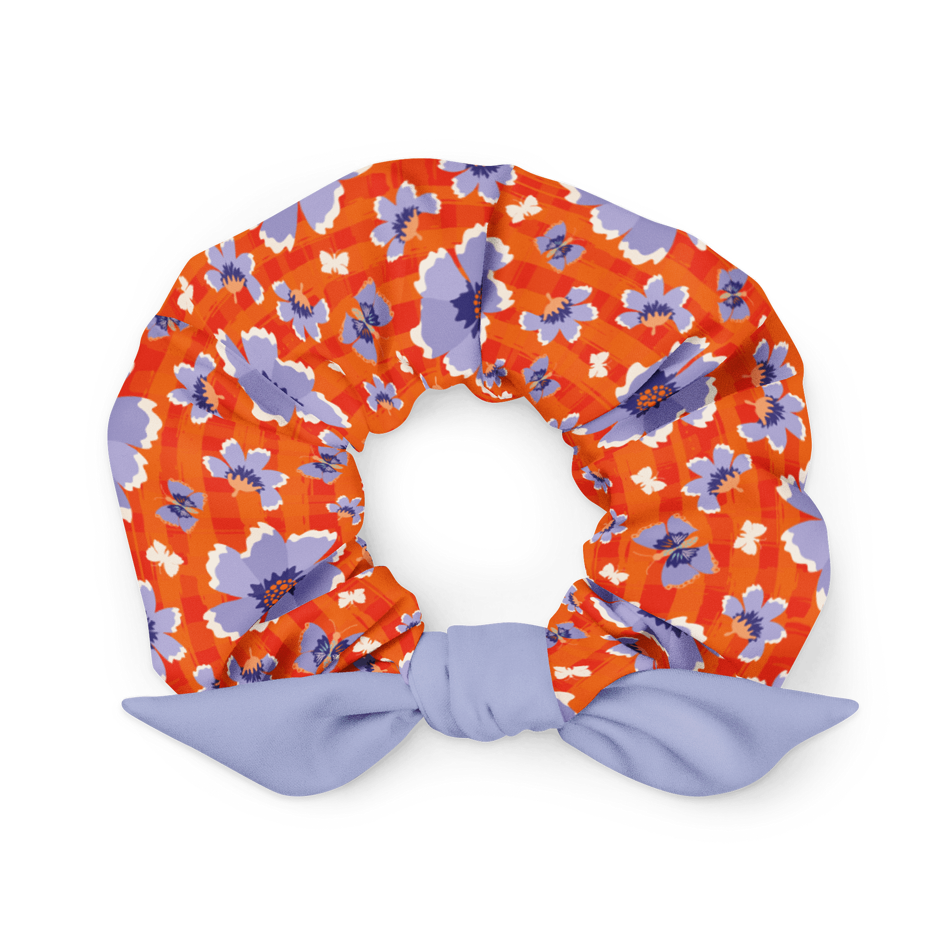 Orange Bloom Scrunchie | Sustainable Hair Accessory product image (1)
