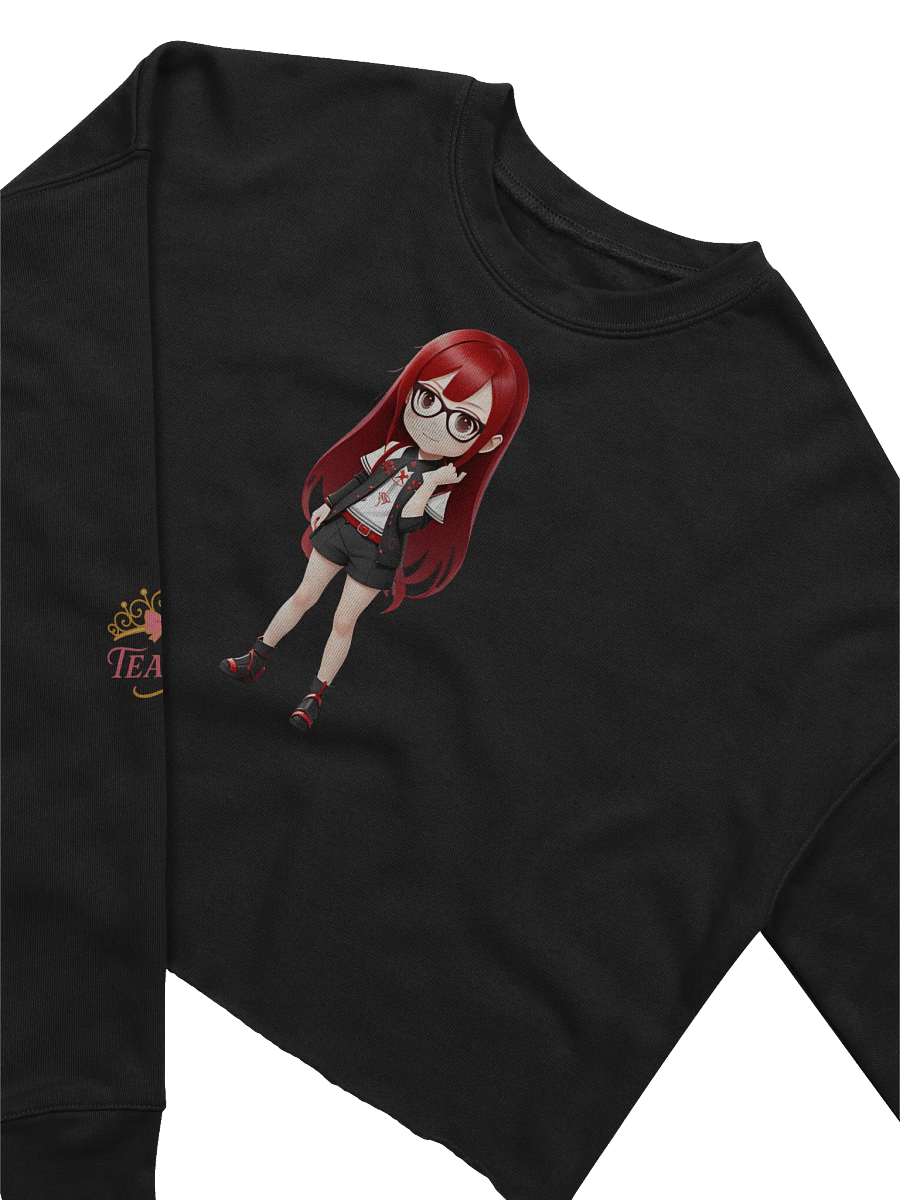 (Red CHIBI) K Crop Sweatshirt product image (3)