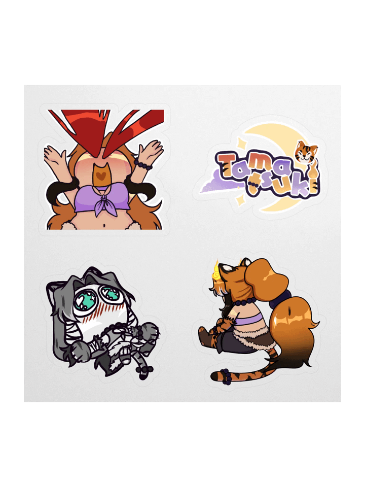 Chibi + Logo Sticker Sheet product image (3)